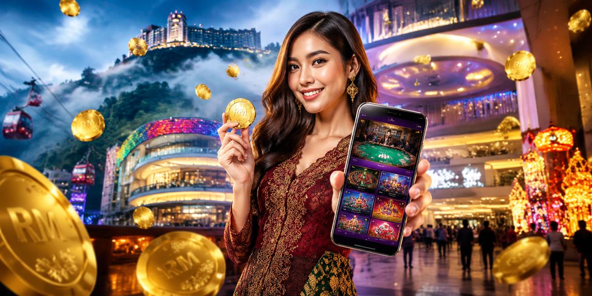 Permainan kasino dalam aplikasi 508 di Genting Highlands